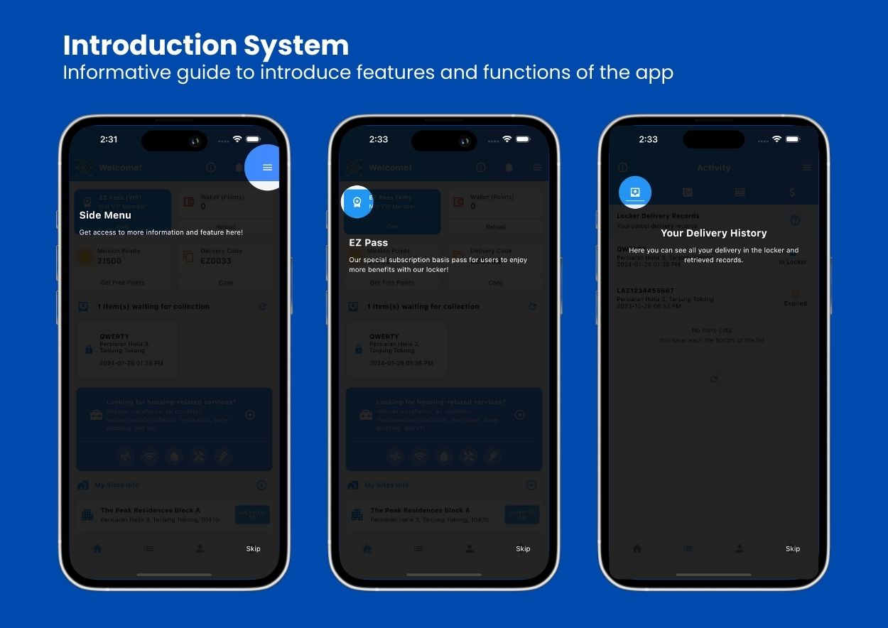 ezlock introduction system