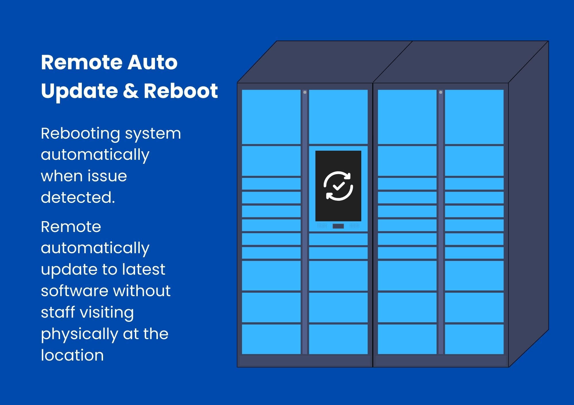 ezlock remote auto update and reboot