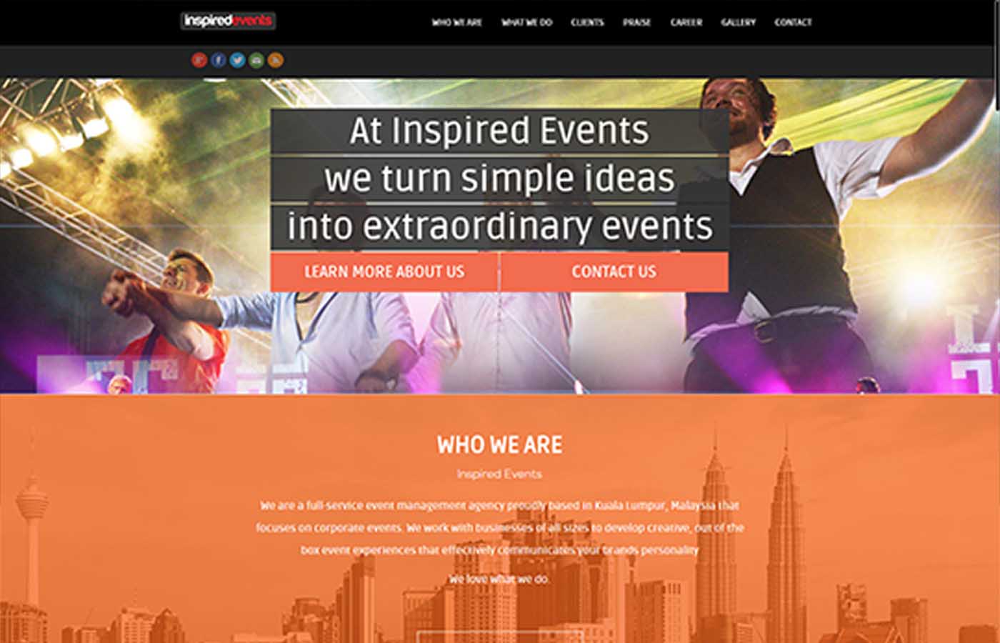 ievents website info