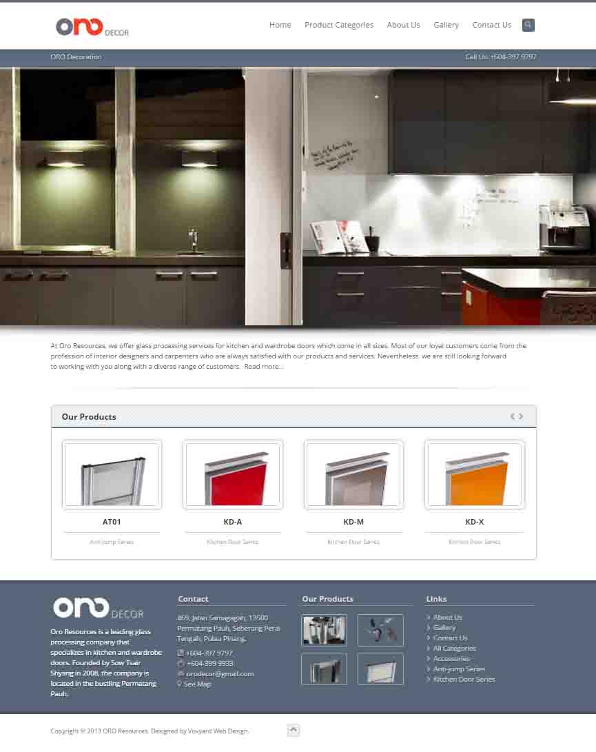 orodecor website info