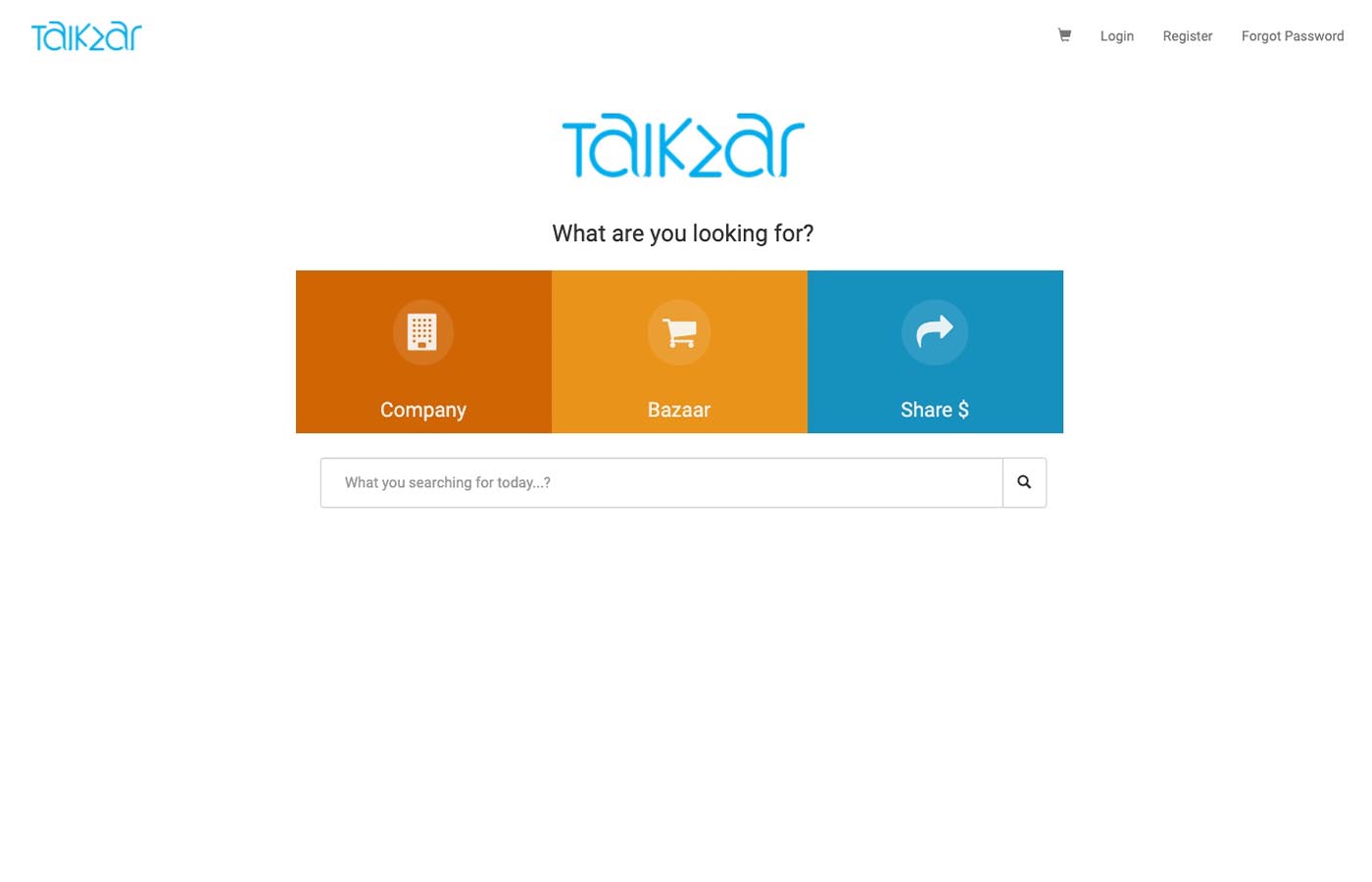 talkzar web platform