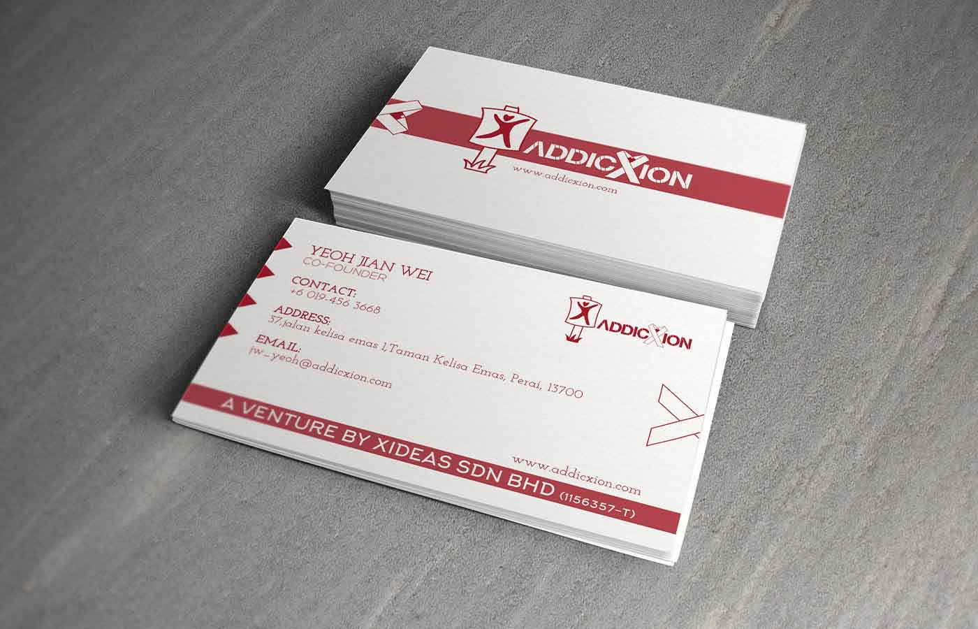 xideas name card